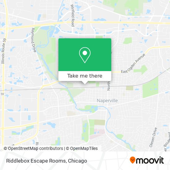 Mapa de Riddlebox Escape Rooms