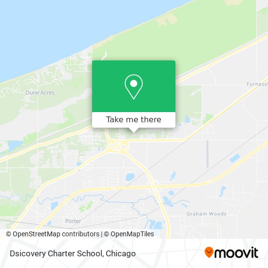 Mapa de Dsicovery Charter School