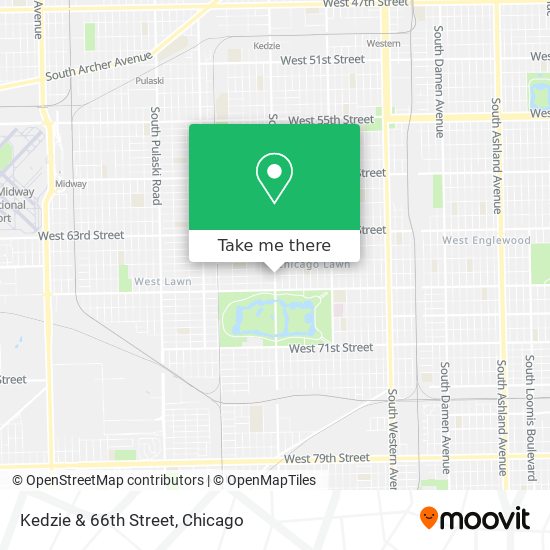 Mapa de Kedzie & 66th Street