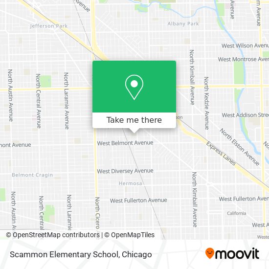 Scammon Elementary School map