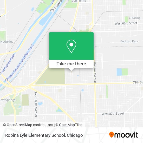 Mapa de Robina Lyle Elementary School