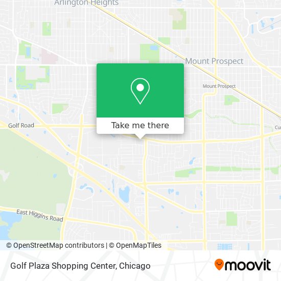 Golf Plaza Shopping Center map