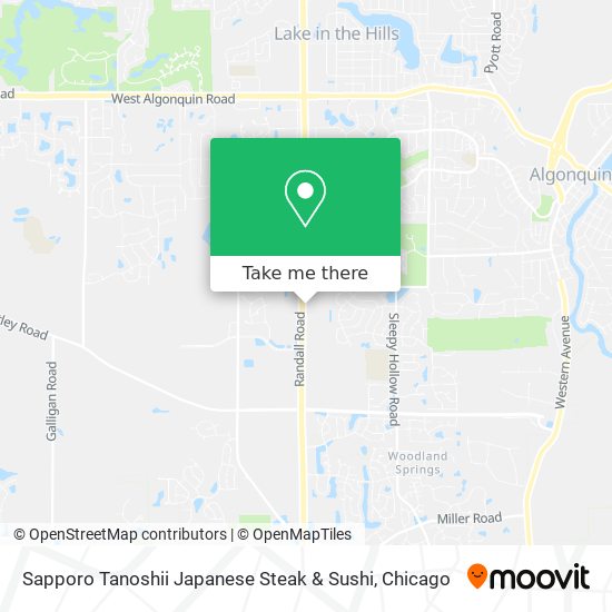 Sapporo Tanoshii Japanese Steak & Sushi map