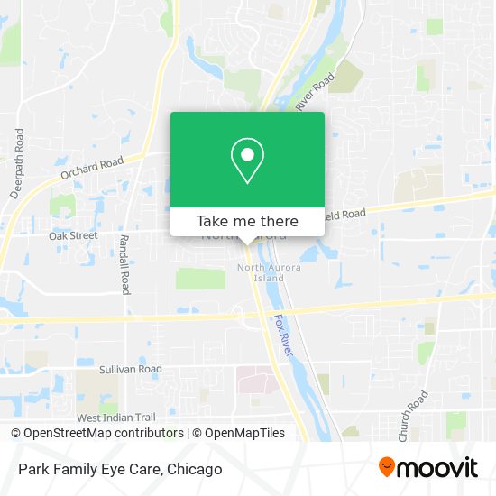 Park Family Eye Care map