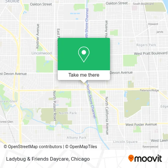 Ladybug & Friends Daycare map
