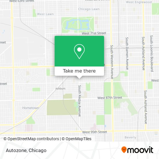 Autozone map