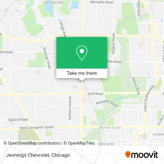 Jennings Chevrolet map