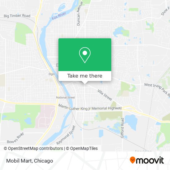 Mobil Mart map