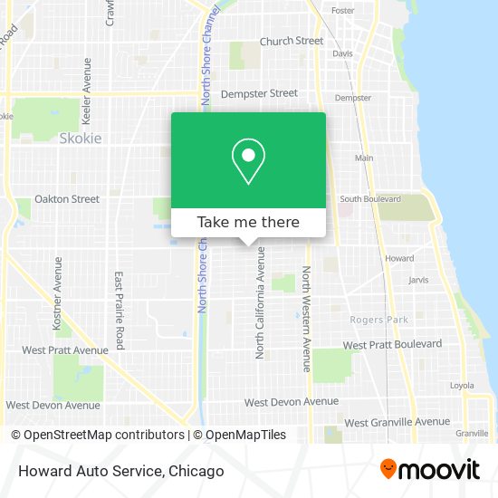 Howard Auto Service map