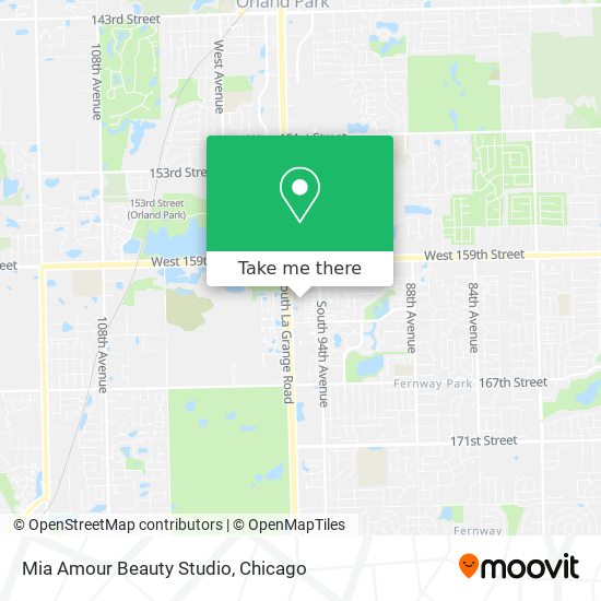 Mapa de Mia Amour Beauty Studio