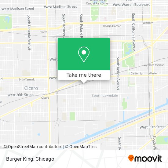 Burger King map