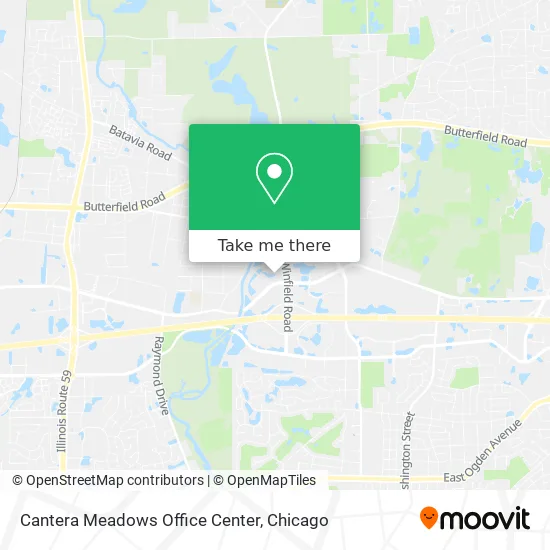 Cantera Meadows Office Center map
