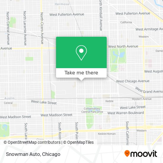 Snowman Auto map