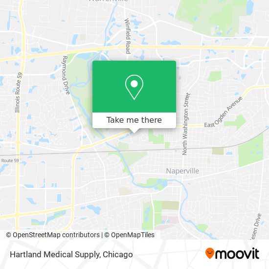 Hartland Medical Supply map