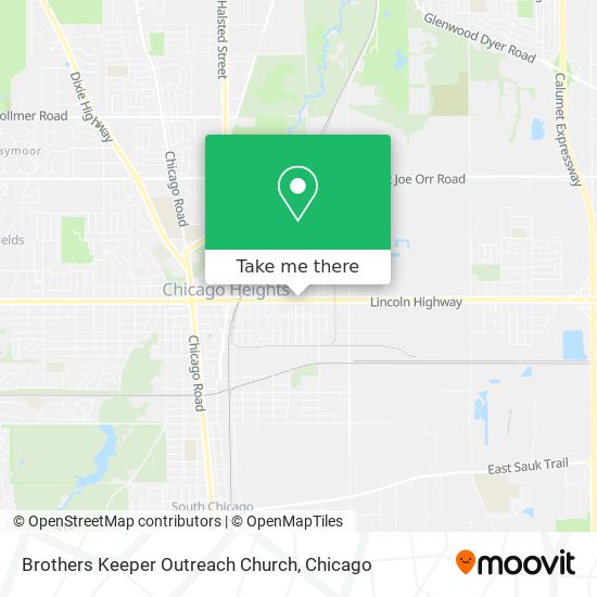 Brothers Keeper Outreach Church map