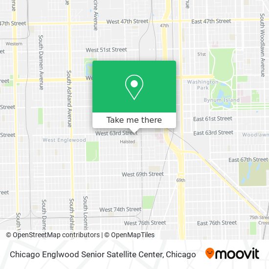 Chicago Englwood Senior Satellite Center map