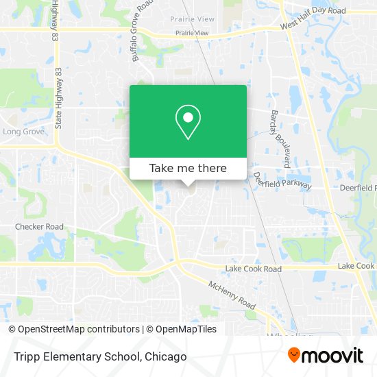 Tripp Elementary School map