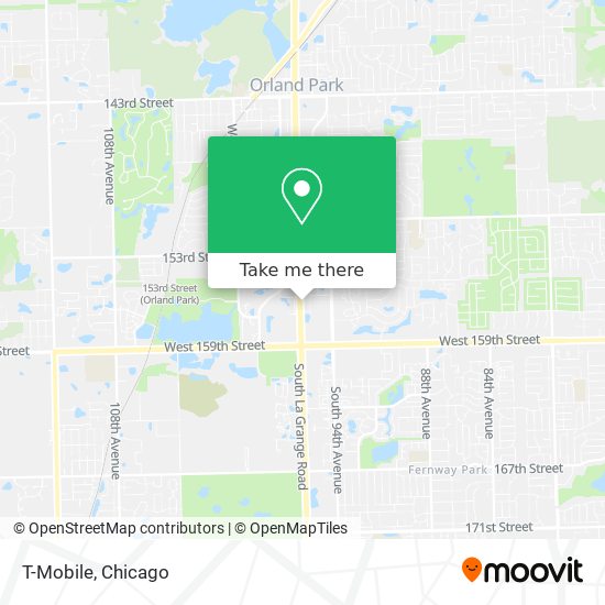 T-Mobile map