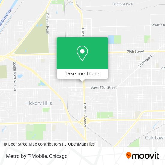 Metro by T-Mobile map