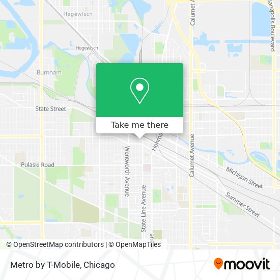 Metro by T-Mobile map