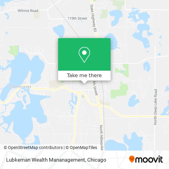 Lubkeman Wealth Mananagement map