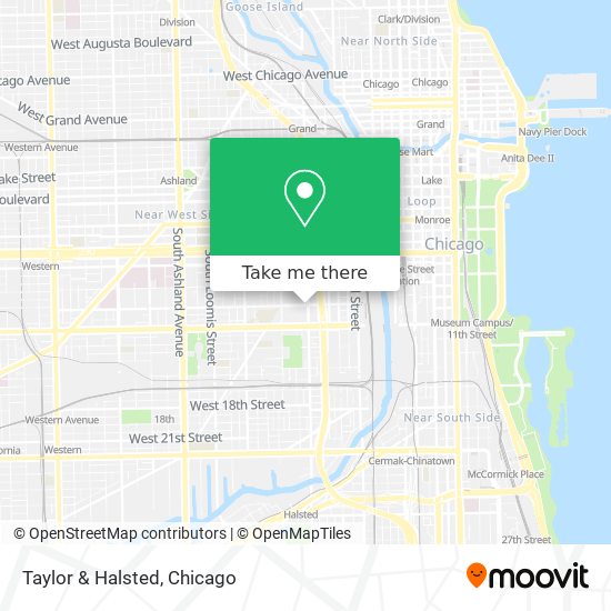 Taylor & Halsted map