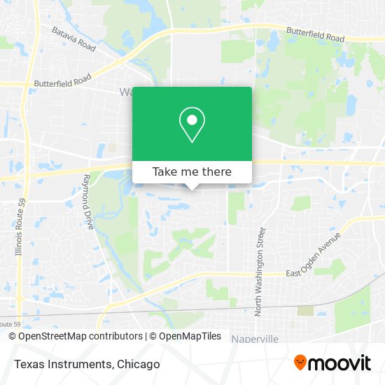Mapa de Texas Instruments