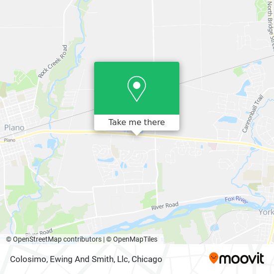 Mapa de Colosimo, Ewing And Smith, Llc