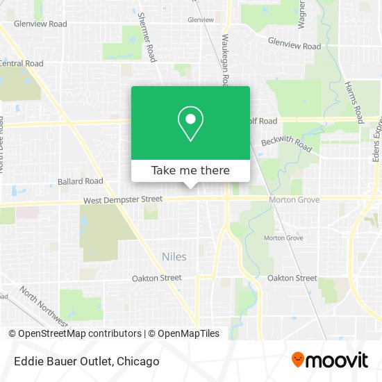 Mapa de Eddie Bauer Outlet