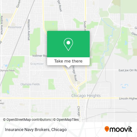 Insurance Navy Brokers map