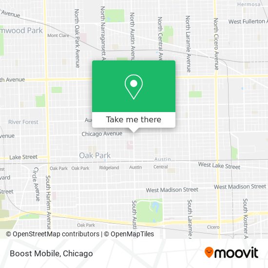 Boost Mobile map