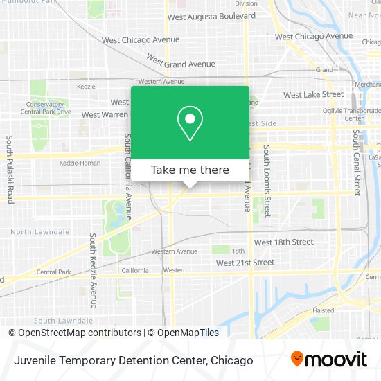 Juvenile Temporary Detention Center map