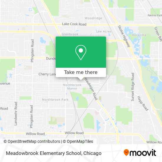 Mapa de Meadowbrook Elementary School