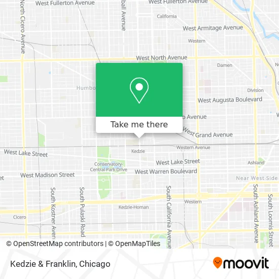 Kedzie & Franklin map