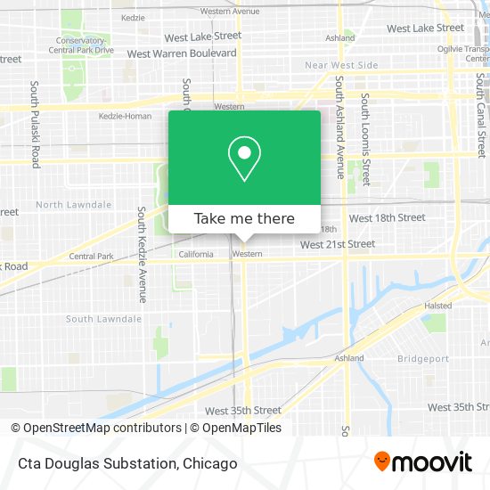 Cta Douglas Substation map