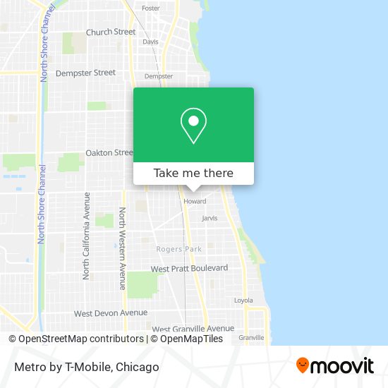 Metro by T-Mobile map