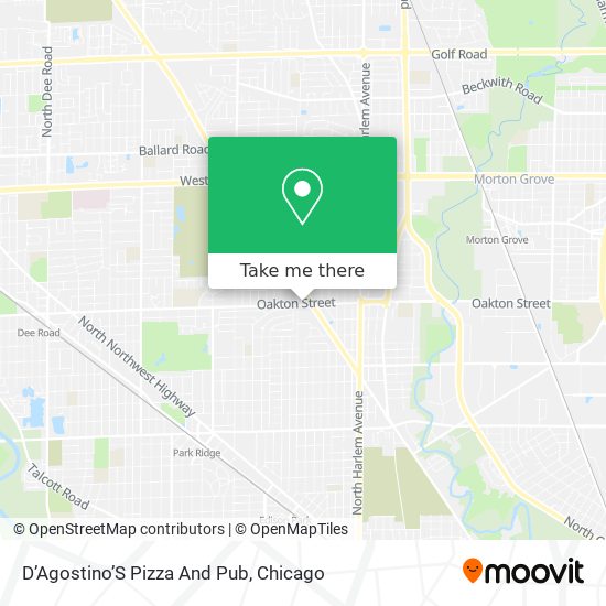 D’Agostino’S Pizza And Pub map