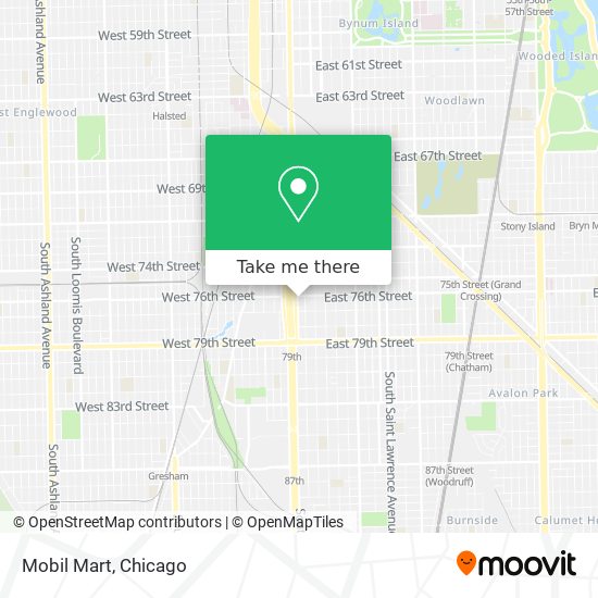 Mobil Mart map