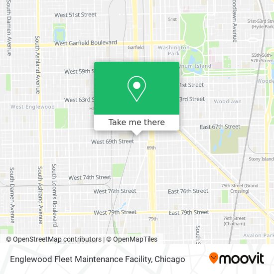 Englewood Fleet Maintenance Facility map