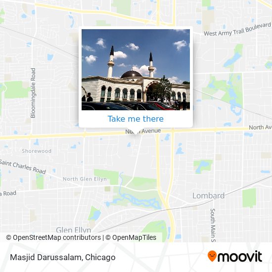 Mapa de Masjid Darussalam