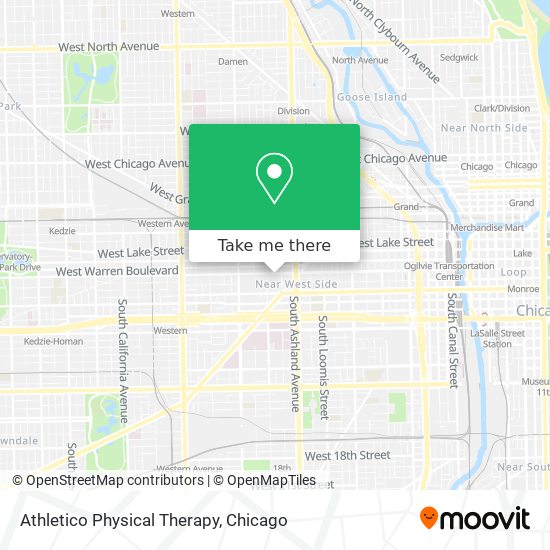 Mapa de Athletico Physical Therapy