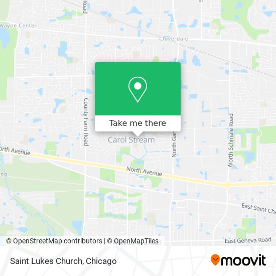 Saint Lukes Church map