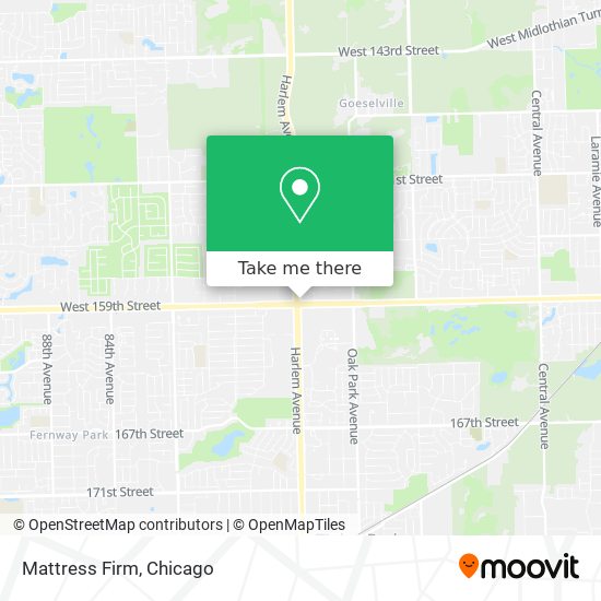 Mapa de Mattress Firm