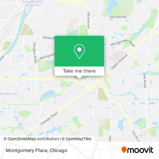 Montgomery Place map