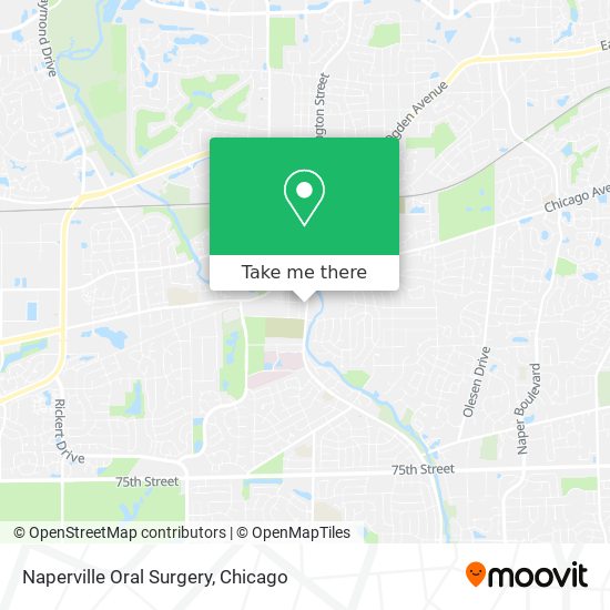 Mapa de Naperville Oral Surgery