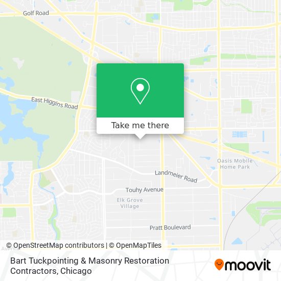 Bart Tuckpointing & Masonry Restoration Contractors map