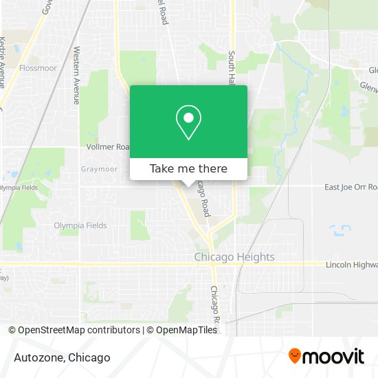 Autozone map