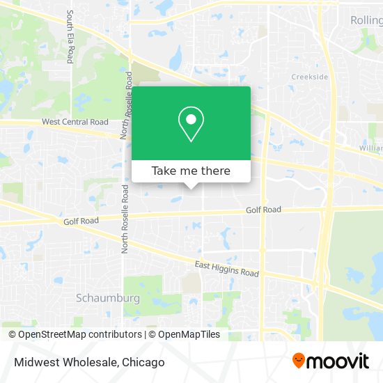 Midwest Wholesale map
