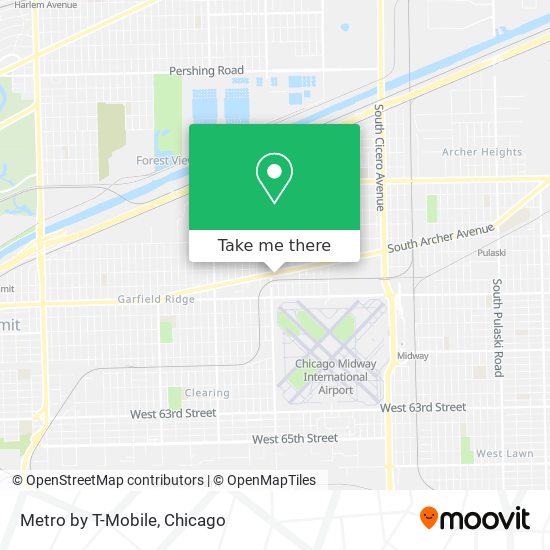 Metro by T-Mobile map