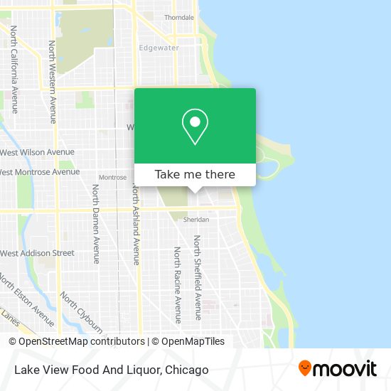 Mapa de Lake View Food And Liquor